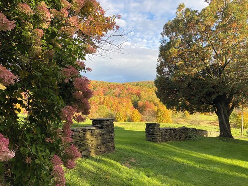 Stunning View  5-bedroom farmhouse in charming Bovina Center