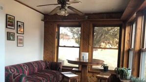 Living area - Stunning View  5-bedroom farmhouse in charming Bovina Center (Bovina Center)