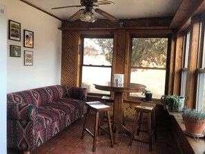 Living area - Stunning View  5-bedroom farmhouse in charming Bovina Center (Bovina Center)