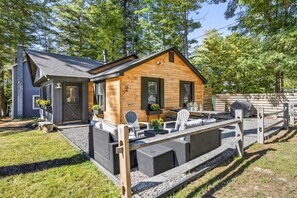 Terrace/patio - Family Cottage | Beach + Paddleboards | Winnipesaukee (Meredith)