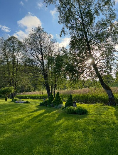 Stay near the Beekeeping Museum in Aukštaitija National Park.