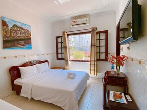 Quarto casal | Vista para a cidade