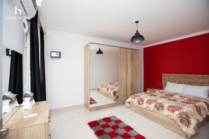 Apartment, Stadtblick