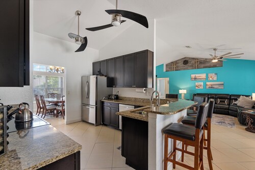 Pool Home in SW Florida. 4 bedrooms,2 bathrooms, close to shopping and beaches.