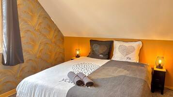 2 chambres, fer et planche Ă repasser, Wi-Fi gratuit