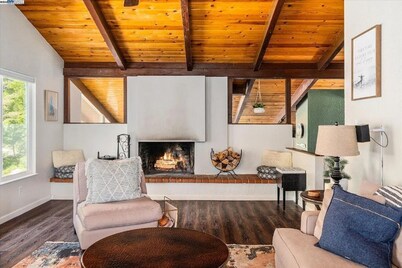Mountain Getaway in Arnold – Spacious 3BR Cabin with Blue Lake Springs Amenities