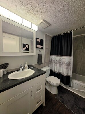 Towels, toilet paper