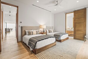 4 bedrooms, iron/ironing board, travel cot, free WiFi