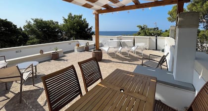 Seaside 2 bedrooms condo with seaview rooftop - family relax Pinetamare Azur