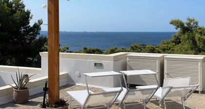 Seaside 2 bedrooms condo villa with seaview rooftop & balcony - family relax