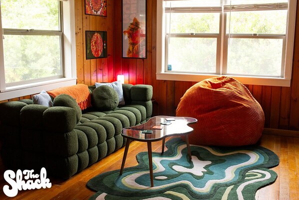 Smart TV, video games, table tennis, books