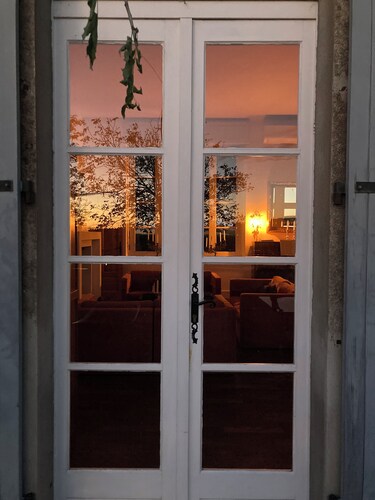 "The old school" in authentic southern French village with high ceilings inside and out