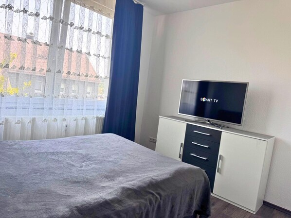 Apartamento | 2 quartos, roupa de cama
