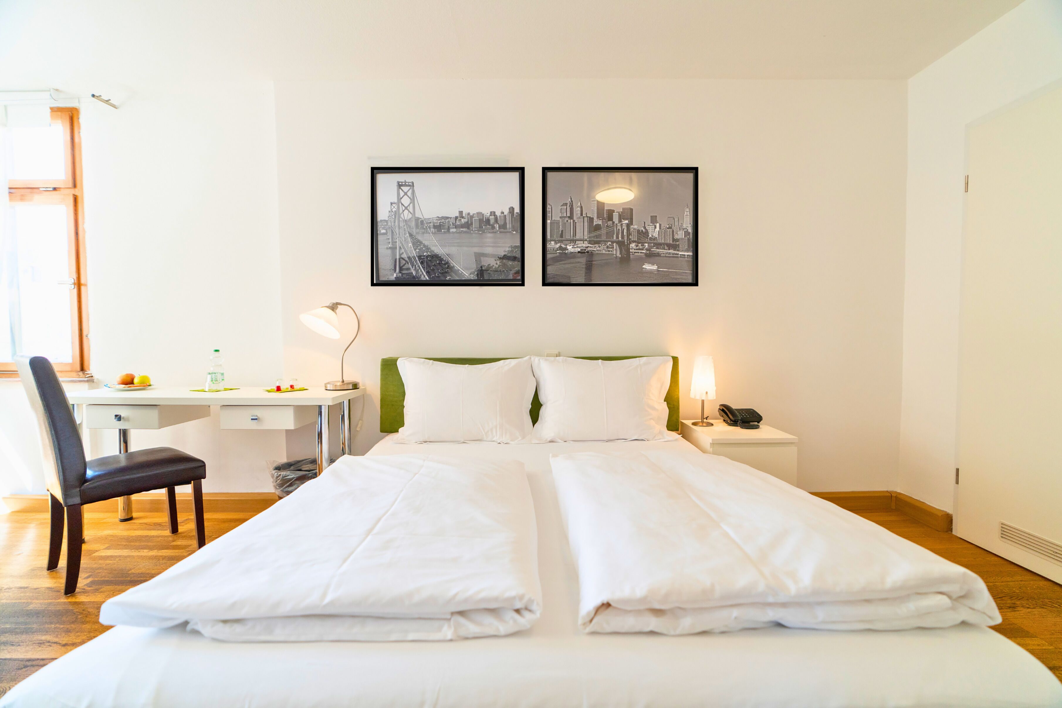 Superior Double Room, City View | Desk, laptop workspace, iron/ironing board, free WiFi