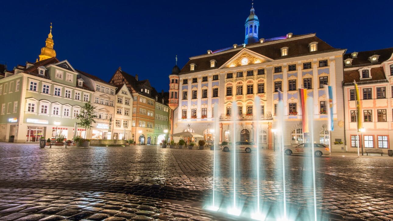 Blick auf die Stadt