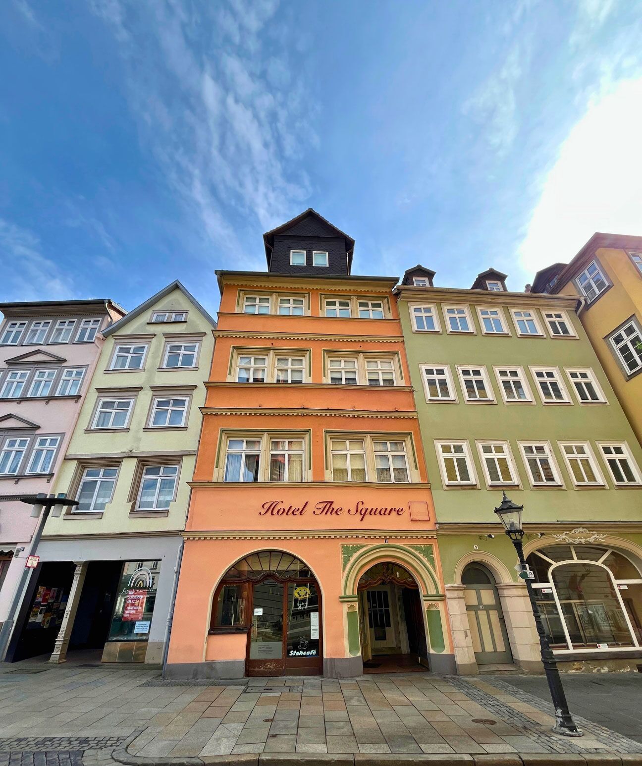 Fassade der Unterkunft