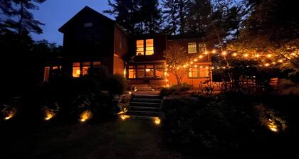 Enjoy Fall Foliage at Serene Waterfront Retreat on 2+ Acres with Private Dock