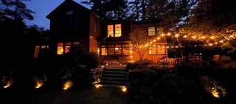 Enjoy Fall Foliage at Serene Waterfront Retreat on 2+ Acres with Private Dock