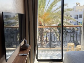 Habitación Elite doble, balcón, vistas a la ciudad | Wifi gratis y ropa de cama