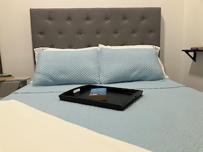 1 bedroom, iron/ironing board, travel crib, free WiFi