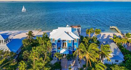 Gran Palacio-Beachfroont,Pool, Fishing & 360 Views, North Captiva Luxury Escape