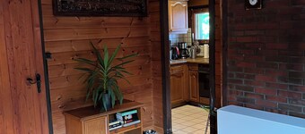 Pure nature - house with large garden by the forest