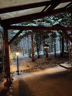 Overnattingsstedets uteområder