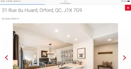 Cozy Ski retreat with a exclusive view and location,5 minutes from Month Orford