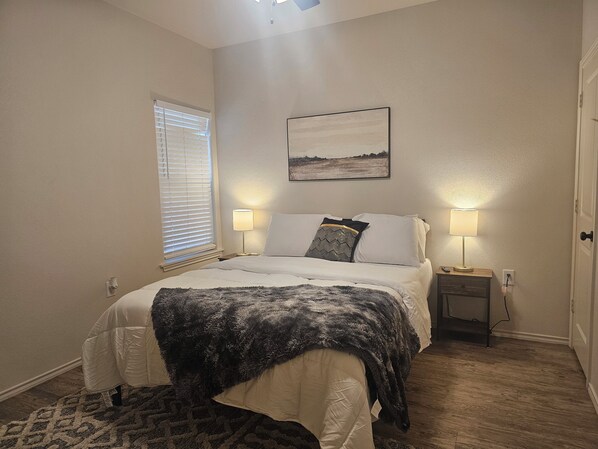 3 bedrooms, iron/ironing board, free WiFi, bed sheets