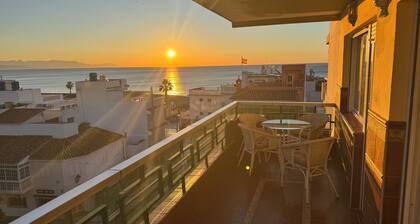 Carihuela Cristal - Beach + Swimming Pool + Terrace + Sea View