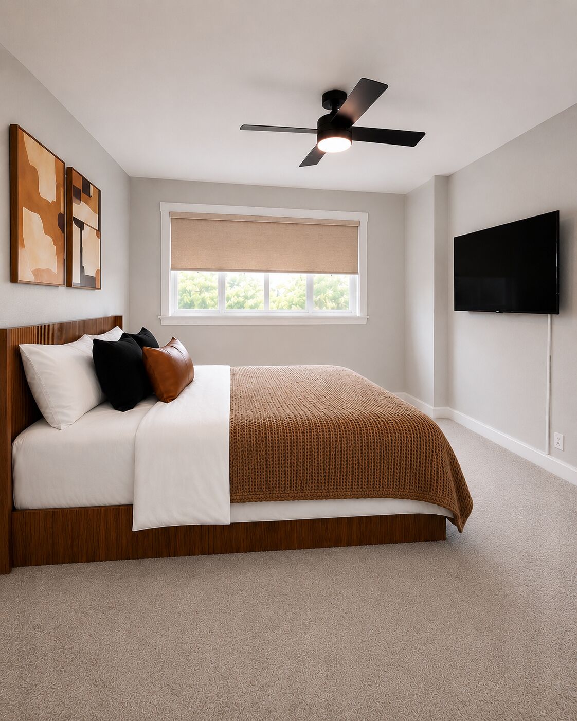 2 bedrooms, desk, iron/ironing board, free WiFi