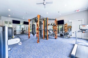 Fitness facility - Cozy 1BR King+Workspace apartment in enjoyable Atlanta with amenities (Atlanta)