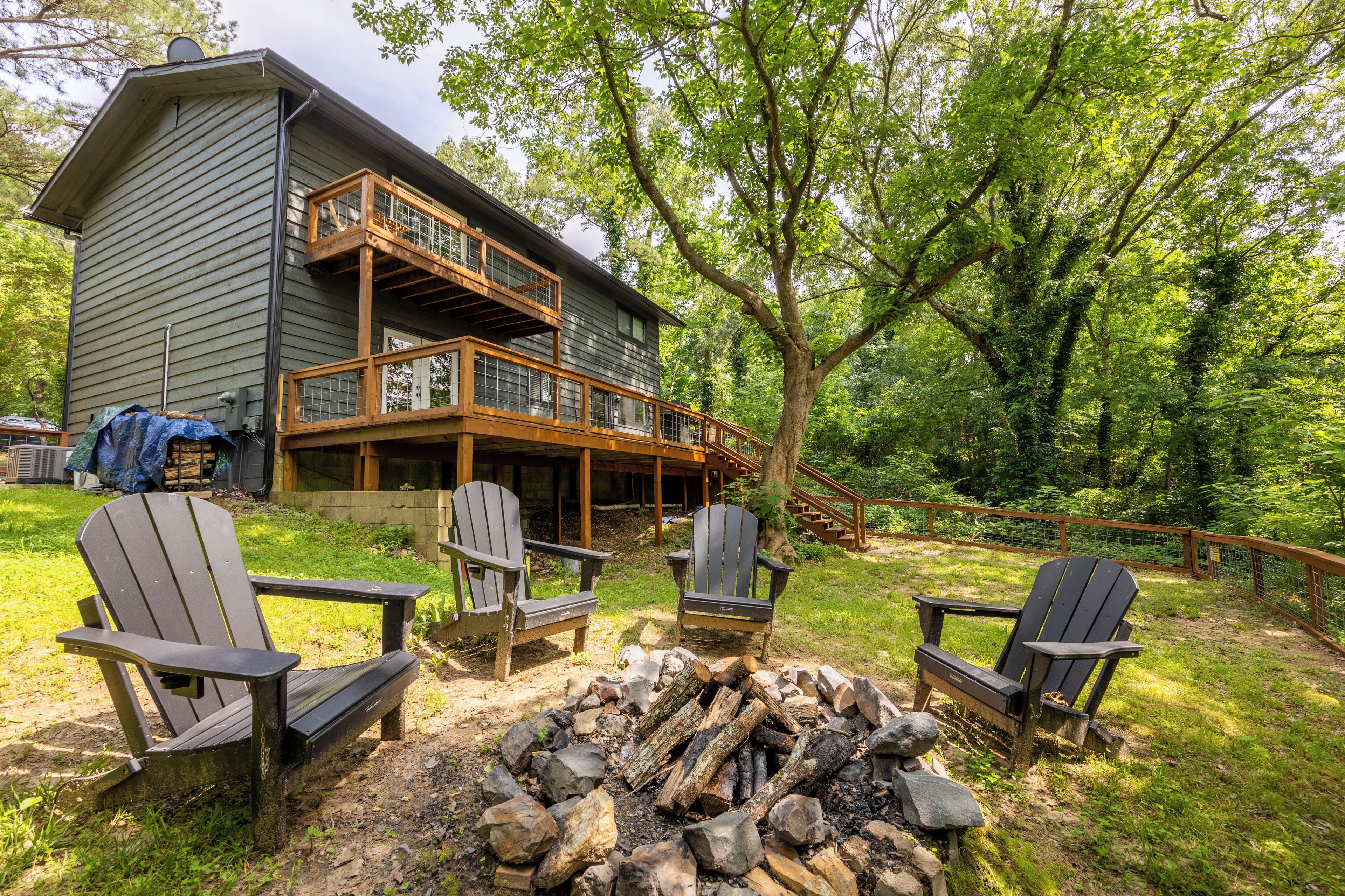 Overnatningsstedets område