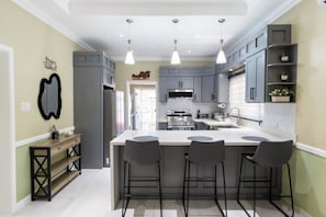 Microwave, oven, stovetop