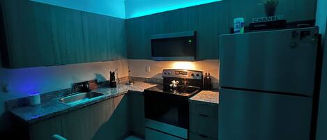 Microwave, oven, stovetop