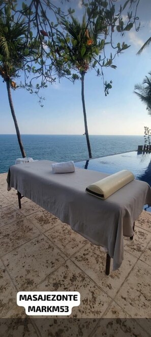 Comfort-Haus, Strandblick, Meerseite | Terrasse/Patio