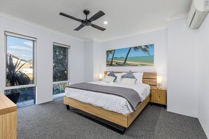 4 bedrooms, iron/ironing board, travel crib, free WiFi