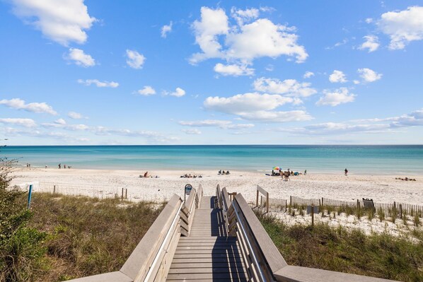 Beach nearby