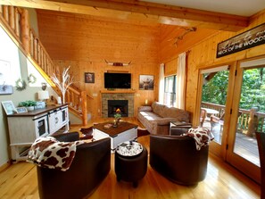 智能电视、壁炉