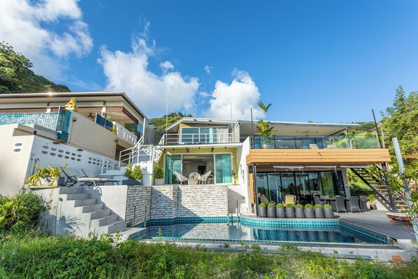 Façade de l’hébergement