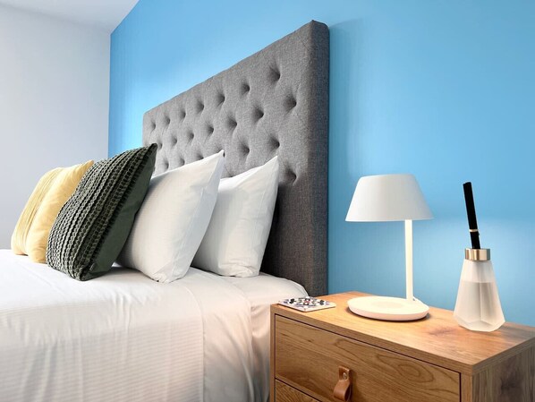 2 chambres, fer et planche à repasser, Wi-Fi, literie fournie