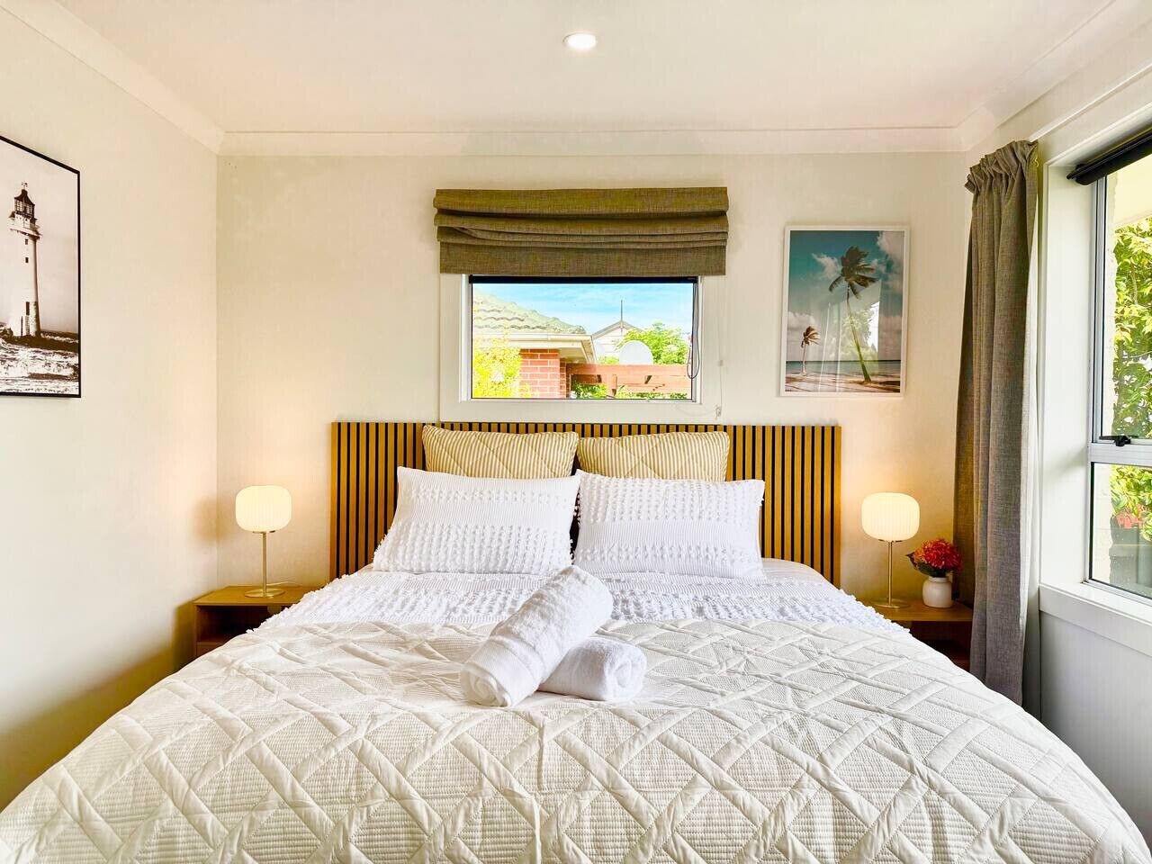 3 habitaciones, tabla de planchar con plancha, wifi y ropa de cama 