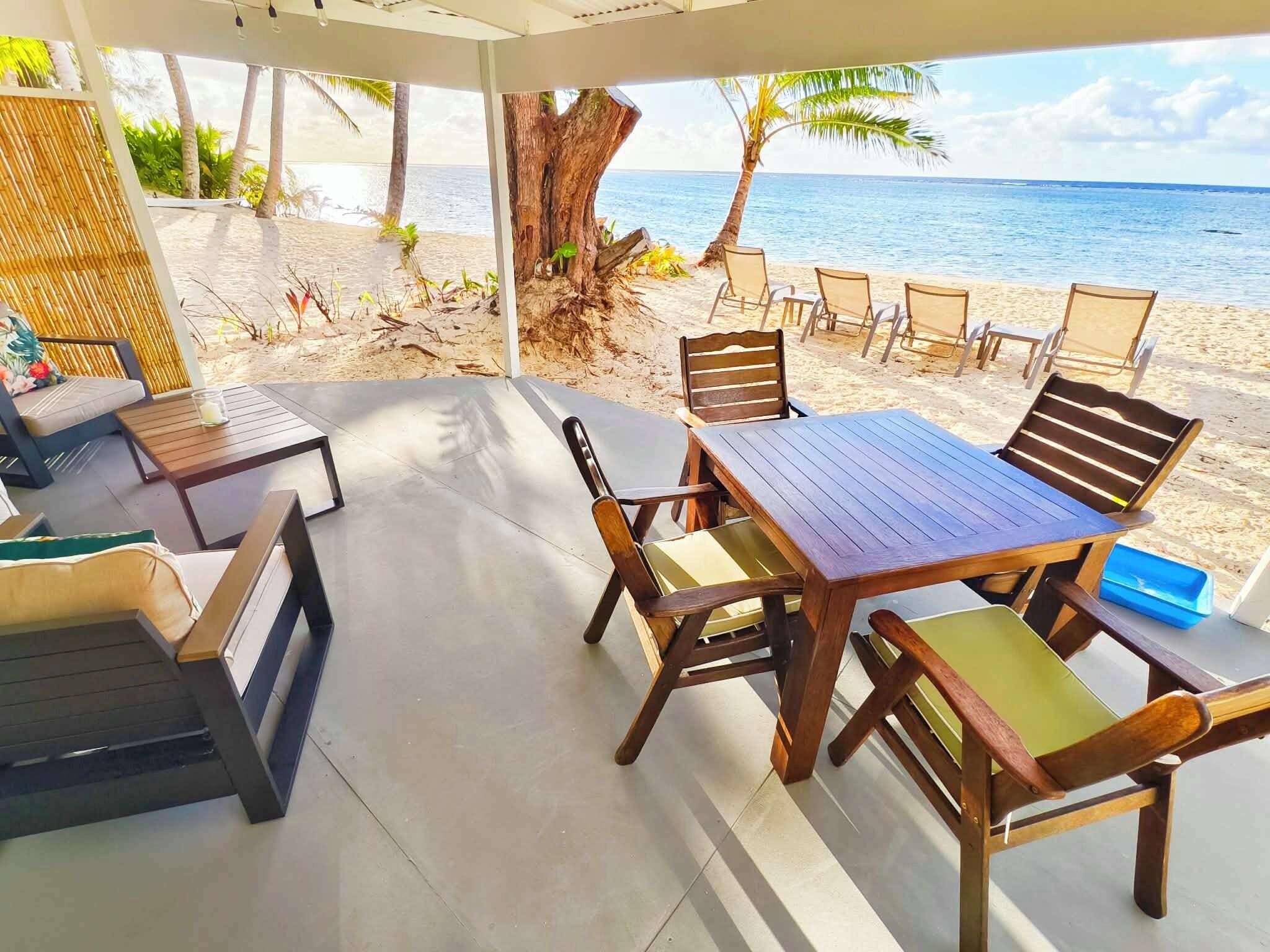 家庭平房, 2 间卧室, 环礁湖景观, 海滨 | 露台