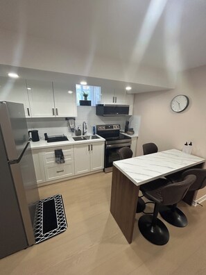 Microwave, oven, stovetop