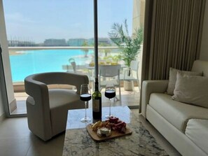 Living area - Cartagena_Baia Kristal : Paddle and relaxation, the perfect combination Kabo 1-Apt 2 A (Cartagena de Indias)