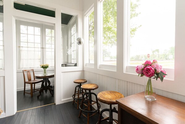 Façade de l’hébergement