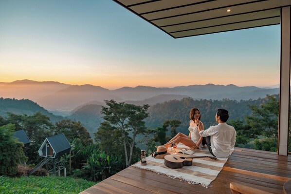 Deluxe Villa, Mountain View | Terrace/patio