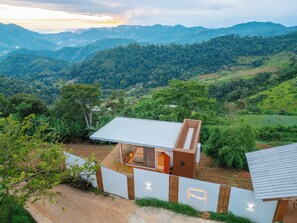 Fachada de la propiedad