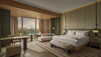 Caja de seguridad en la habitaciĂłn y espacio para trabajar con laptop