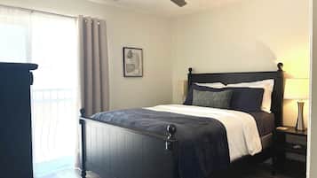 1 多间卧室、熨斗/熨衣板、WiFi、床单